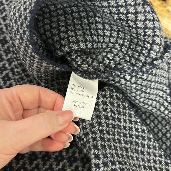 A. IDA Wool Blend Zip Up Cardigan Sweater With Pockets Size XL - Picture 7 of 10